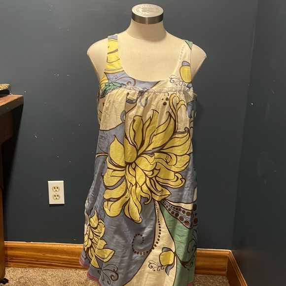 Size 6 Max and Cleo mini dress hundred percent cotton - Picture 2 of 6